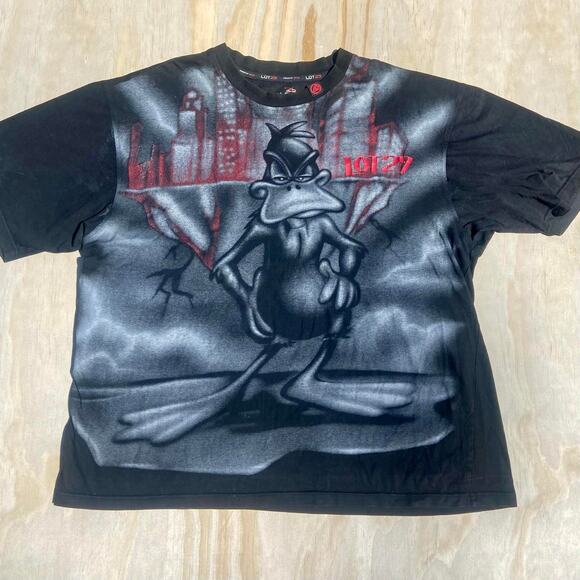 Vintage Lot 29 Looney Tunes Daffy Duck T-Shirt Size XL - Picture 1 of 4